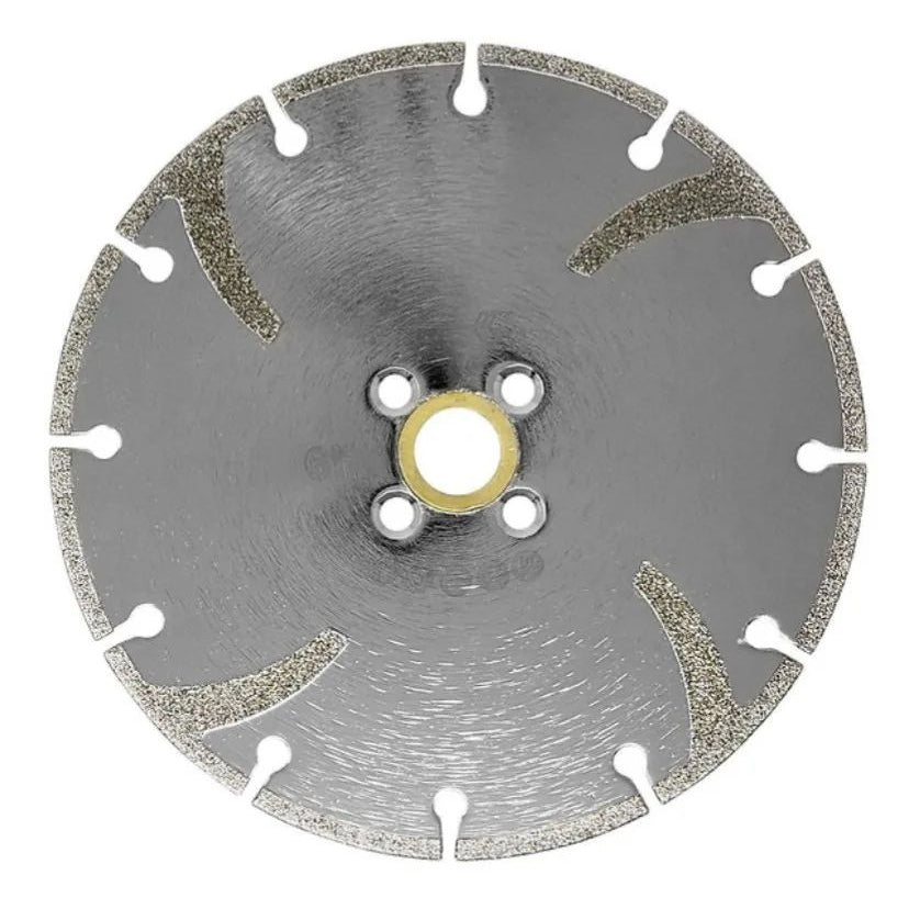 Electro-plated diamond blade for tile and stone