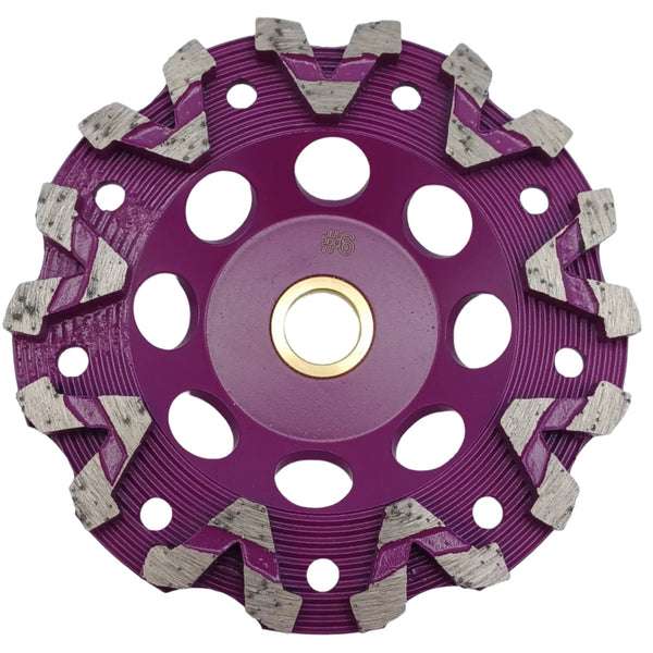 5" Syntec V-Segmented Cup Wheel