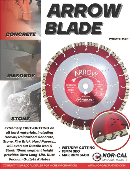 Arrow Diamond Blades