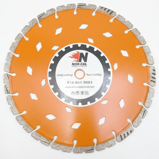 14" X .125" X 1"-20mm Turbo Premium Combo Blade with Pin Hole