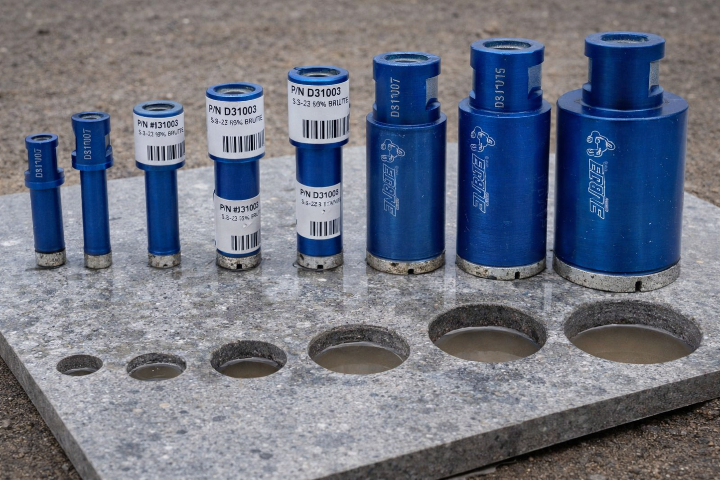 BRUTE S-23 Thinwall Core Bits, Wet Only