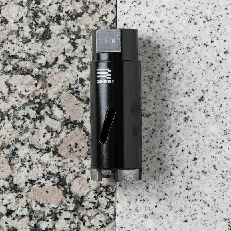 zenesis stone and granite core bit
