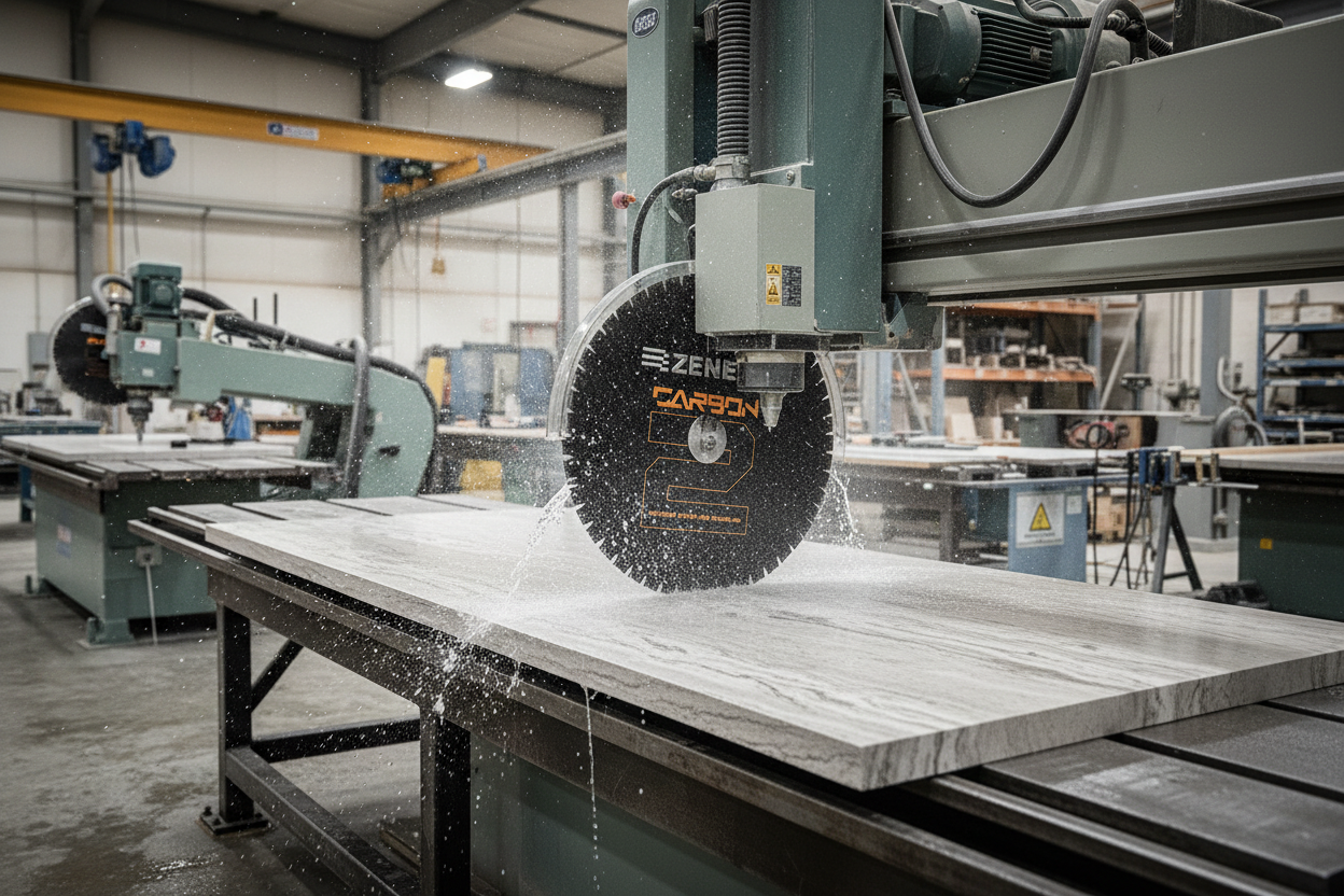 Zenesis Carbon II Bridge Sintered Stone Saw Blades